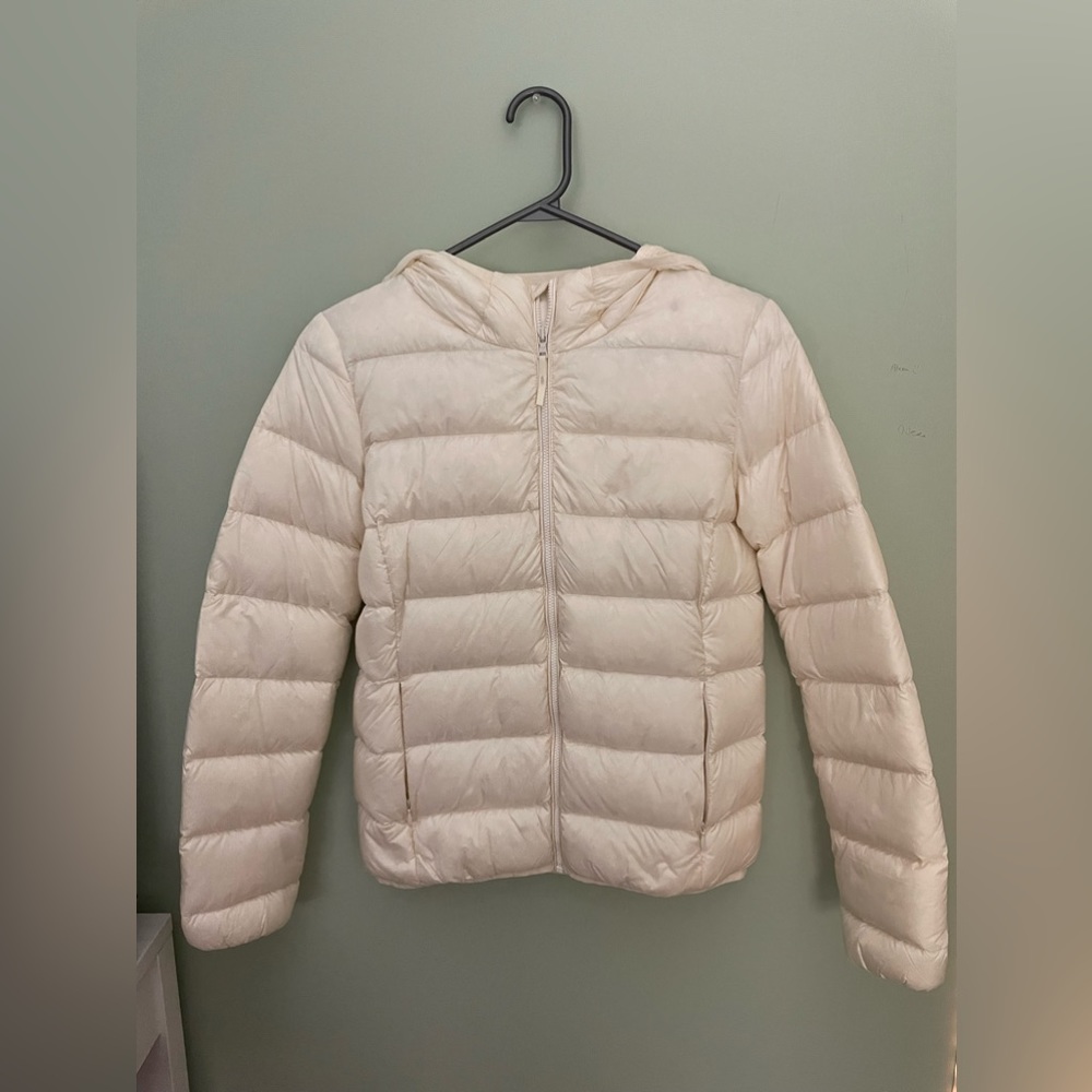 TNA The Little Puff Cream Jacket